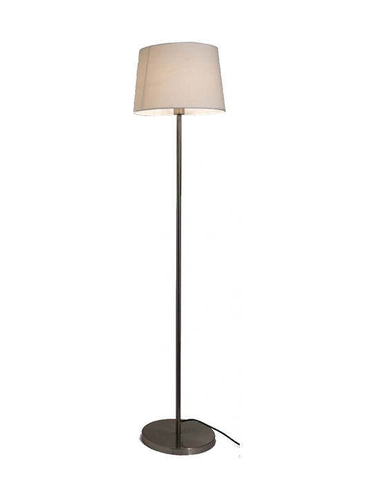 Home Lighting Dora Floor Lamp H161xW35cm. with Socket for Bulb E27 Black