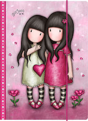 Santoro Prespan File Folder with Elastic and Pink Ear Tabs You Can Have Mine