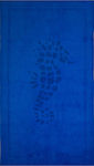 Azadé Beach Towel Blue Royal Large 440gsm, 80x160cm