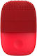 inFace MS-2000 Βούρτσα Καθαρισμού Προσώπου από Σιλικόνη Κόκκινη