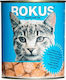 Rokus Κονσέρβα Nasses Katzenfutter für Katze in Dose mit Fisch 12x810gr