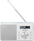 Grundig Music 6000 DAB+ Tabletop Radio Electric / Battery DAB+ White