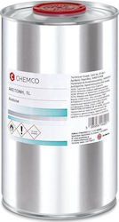 Chemco Acetone Καθαρό Ασετόν Νυχιών 1000ml