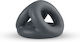 Boners Liquid Silicone Triple Cock Ring Grey