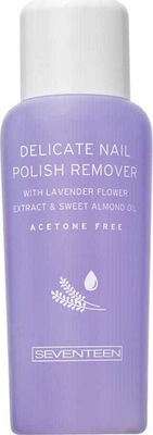 Seventeen Delicate Nail Acetone Free Nail Polish Remover 100ml