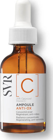 SVR Laboratoire Ampoule [Anti Ox] C Αντιγηραντικό Serum Προσώπου με 20% Βιταμίνη C για Λάμψη 30ml