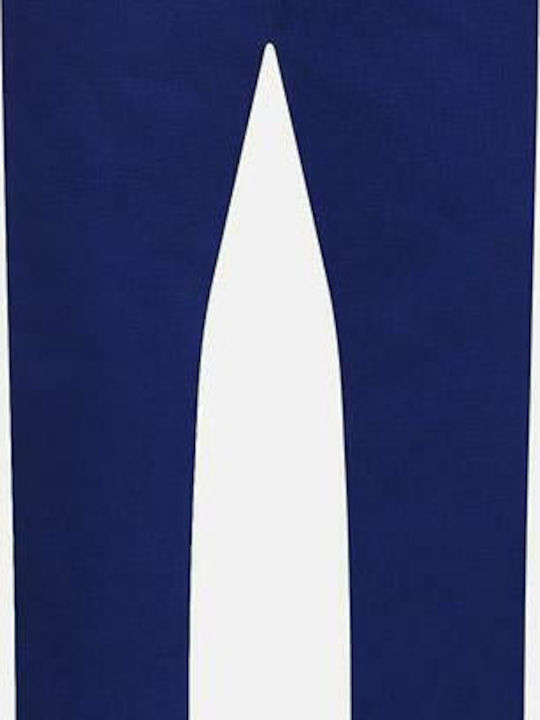 Mayoral Kids Fabric Trousers Blue