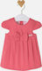 Mayoral Kids Dress Short Sleeve Pink