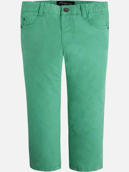 Mayoral Pantaloni copii din material textil Verde