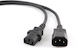 Cablexpert IEC C13 - IEC C14 Cable 5m Μαύρο PC-189-VDE-5M