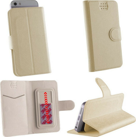 Volte-Tel Leather Line Book Stand 3m Slide έως 4.6" (Λευκό)