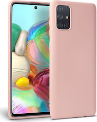 Tech-Protect Icon Back Cover Σιλικόνης Ροζ (Galaxy A41)