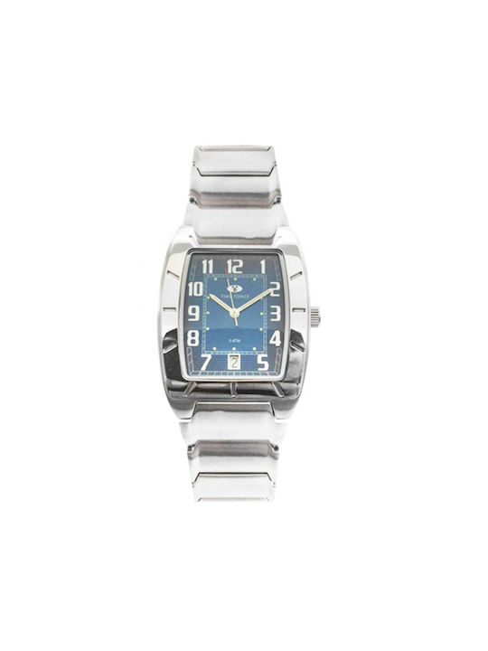 Time Force Watch Battery with Silver Metal Bracelet S0324665