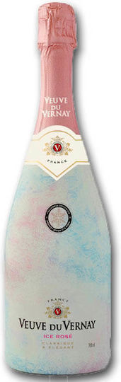 Veuve Du Vernay Κρασί Ice Ροζέ Ξηρό Αφρώδες 750ml
