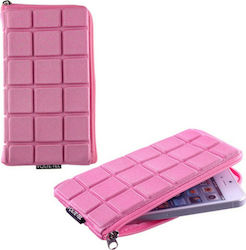 Volte-Tel Cube Zipper Beutel bis 4.5" Rosa 8121302