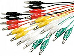 Goobay Crocodile Clips Set Κροκοδειλάκια TS 11426 10pcs
