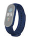 Armband Silikon mit Pin Midnight Blue (Mi Smart Band 5/Mi Smart Band 6) 001071601K