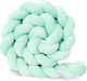 Sparrow Velvet Crib Bumpers Braided Inside Gree...