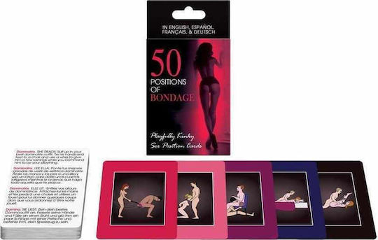 Kheper Games 50 Пози на Бондаж Еротична Игра с Карти