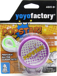 YoYoFactory Popstar Purple YO-505-540 για 8+ Ετών