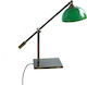 DITS Lighting Dits Lighting Office Lamp with Foldable Arm for Socket E27 in Green Color