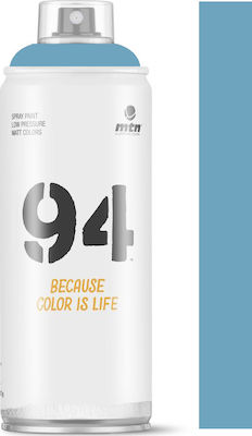 Montana Colors Σπρέι Βαφής 94 με Ματ Εφέ Odyssey Blue RV-159 400ml