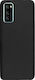 Back Cover Σιλικόνης Μαύρο (Galaxy A41)