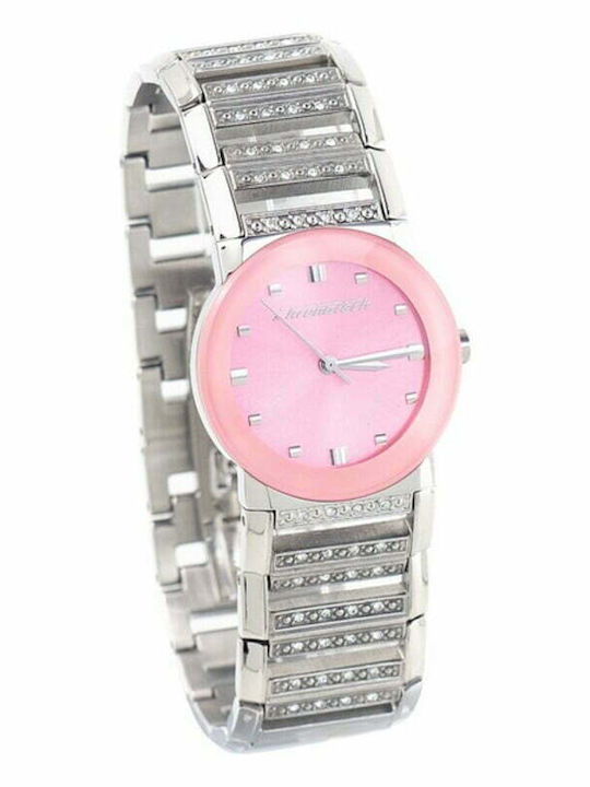 Chronotech Women's Watch with Silver Metal Bracelet