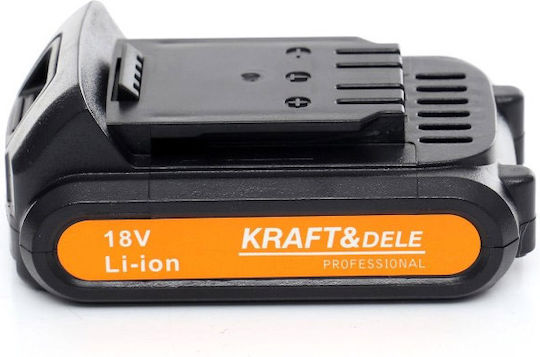 Kraft & Dele Μπαταρία Εργαλείου Λιθίου 18V με Χωρητικότητα 2Ah X-Series