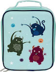 A Little Lovely Company Isothermal Hand Lunch Bag Turquoise L24 x W9 x H29cm