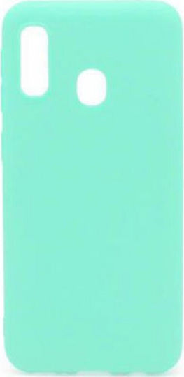 Matt Back Cover Silicon Turcoaz (Honor 8A)