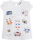 Mayoral Kids Blouse Short Sleeve White