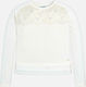 Mayoral Kids Blouse Long Sleeve White