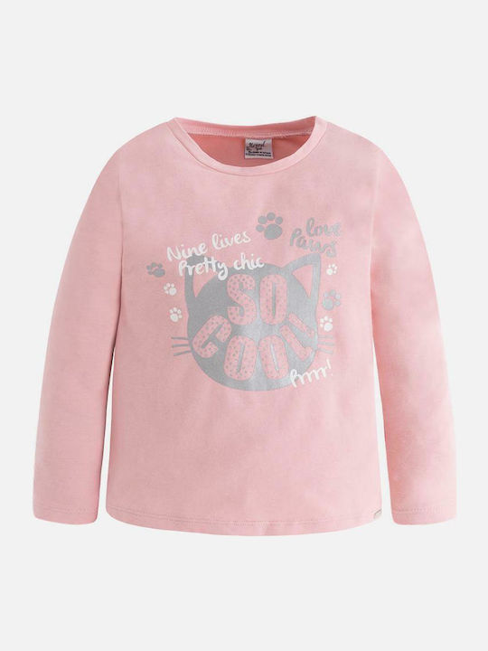 Mayoral Kids Blouse Long Sleeve Pink