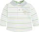 Mayoral Kids Polo Long Sleeve White