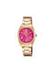 Lorus Watch with Pink Gold Metal Bracelet RG230KX9