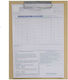 Next Clipboard with Clamp Conference for Paper A4 Beige 1pcs