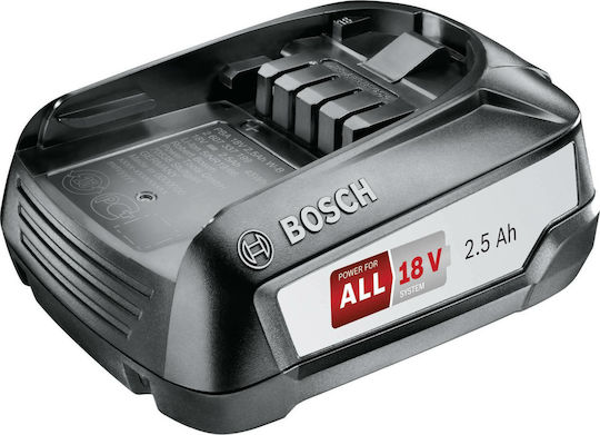 Bosch Батерия за Инструменти Литиеви 18V с Капацитет 2.5Ах PBA