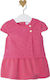 Mayoral Kids Dress Short Sleeve Fuchsia