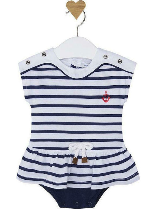 Mayoral Baby Bodysuit Sleeveless Navy Blue