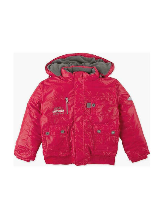 Boboli Kids Casual Jacket short Hooded Red