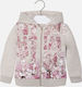 Mayoral Kinder-Sweatjacke mit Kapuze Beige