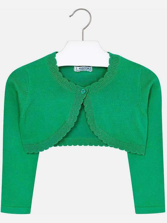 Mayoral Cardigan pentru copii Verde