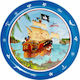 Die Spiegelburg Baby Food Plate Sharky made of Melamine Blue