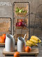 Espiel Metallic Kitchen Rack 3 Tiers Black 34x26x65cm