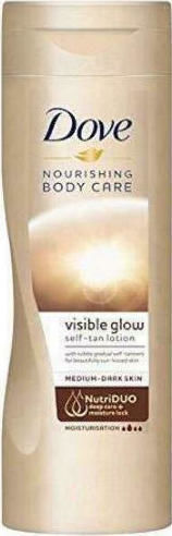 Dove Visible Glow Автобронзант Лосион За Тяло Среден / Тъмен 250мл