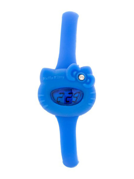 Hello Kitty Ρολόι Μπαταρίας με Καουτσούκ Λουράκι
