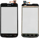 LG Μηχανισμός Αφής Optimus L5 Ii Dual Ohne Kleber Schwarz Original für (Schwarz)