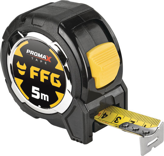 FFG Promax Метрическа лента с автоматично връщане 16мм x 3м