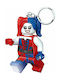 Lego Keychain Lego Harley Quinn Plastic with LED